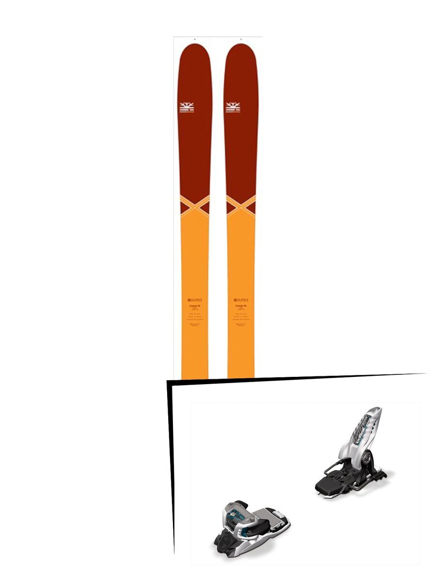 DPS Skis Set: Cassiar 95 Pure3 Special Edition 2016 + Marker Griffon 13 - Bild 1