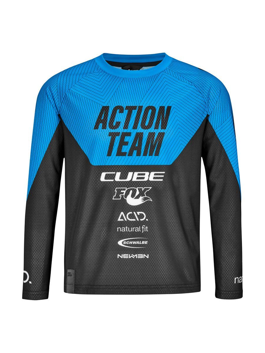 Cube Junior Trikot langarm X Actionteam - Bild 1