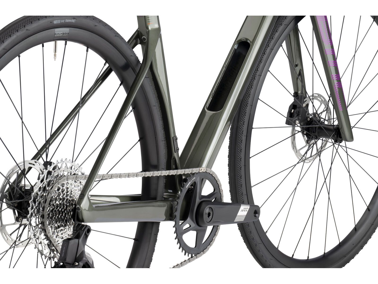 BMC Roadmachine X Three, steel green/purple - Bild 13