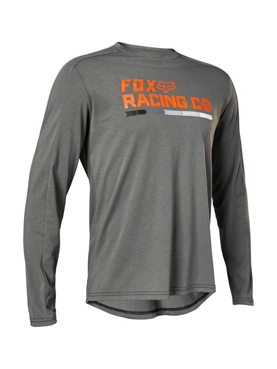 Fox Ranger Drirelease LS Jersey Racing Co, dark grey - Bild 1