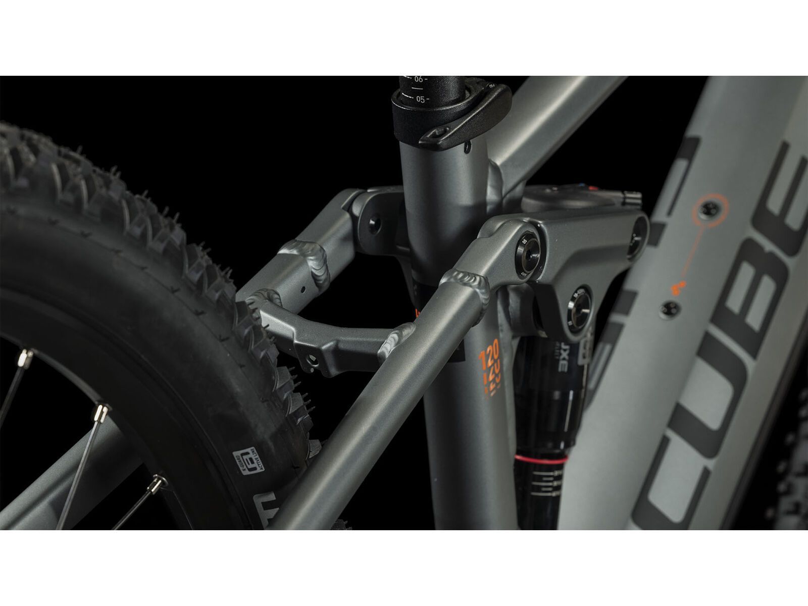 Cube Stereo Hybrid 120 Pro 750 29, flashgrey´n´orange - Bild 4