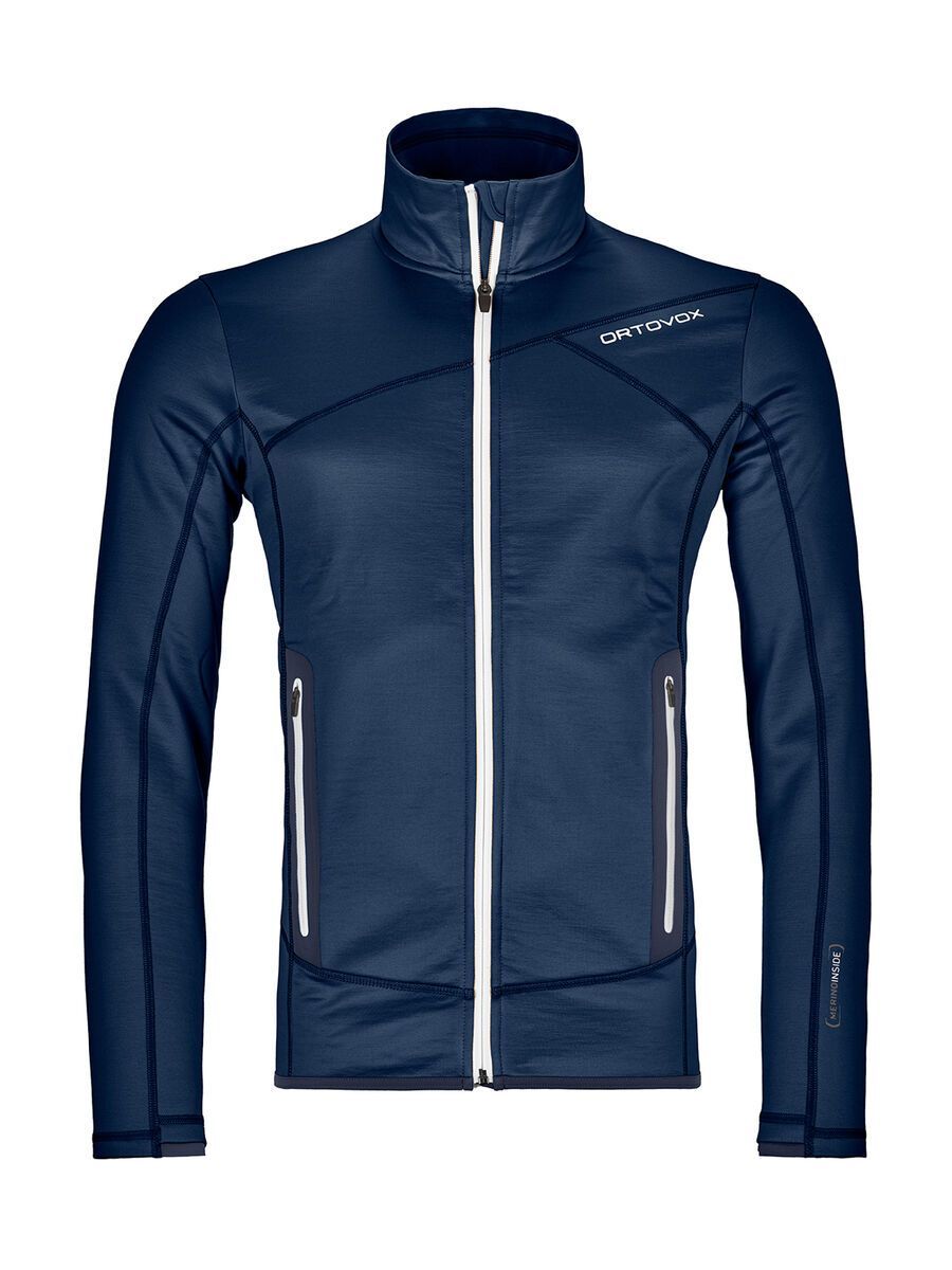 Ortovox Merino Fleece Jacket M, dark navy - Bild 1