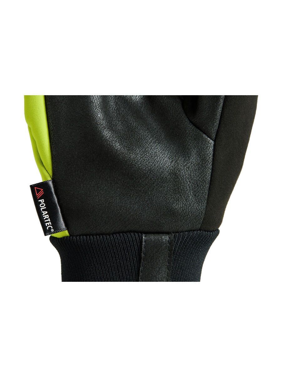 Specialized Softshell Deep Winter Gloves Long Finger, hyper green - Bild 5