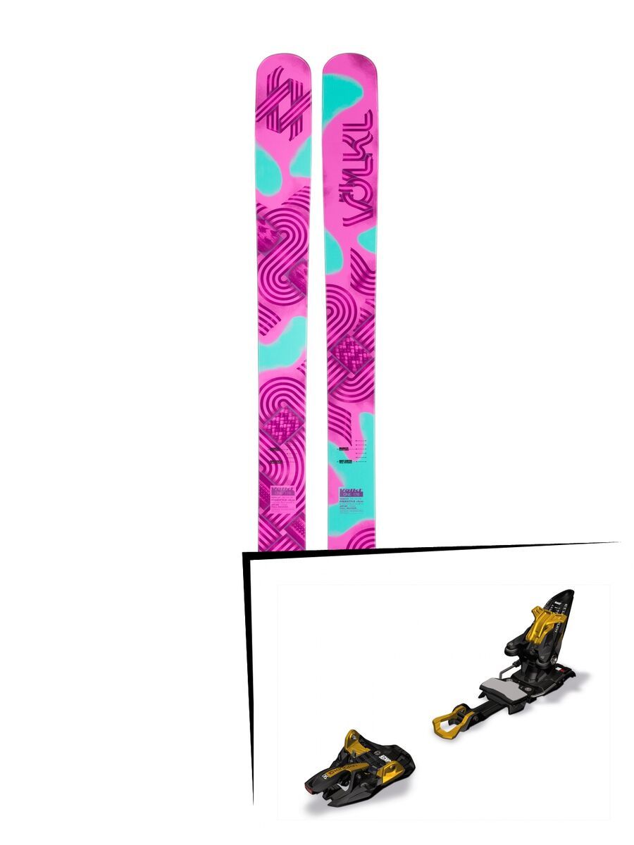 Völkl Set: One Pink 2016 + Marker Kingpin 13 - Bild 1
