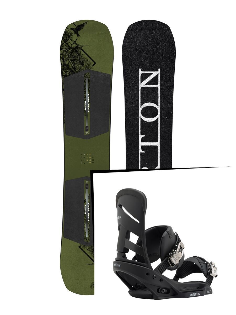 Set: Burton Name Dropper 2017 +  Mission EST (1712891S) - Bild 1