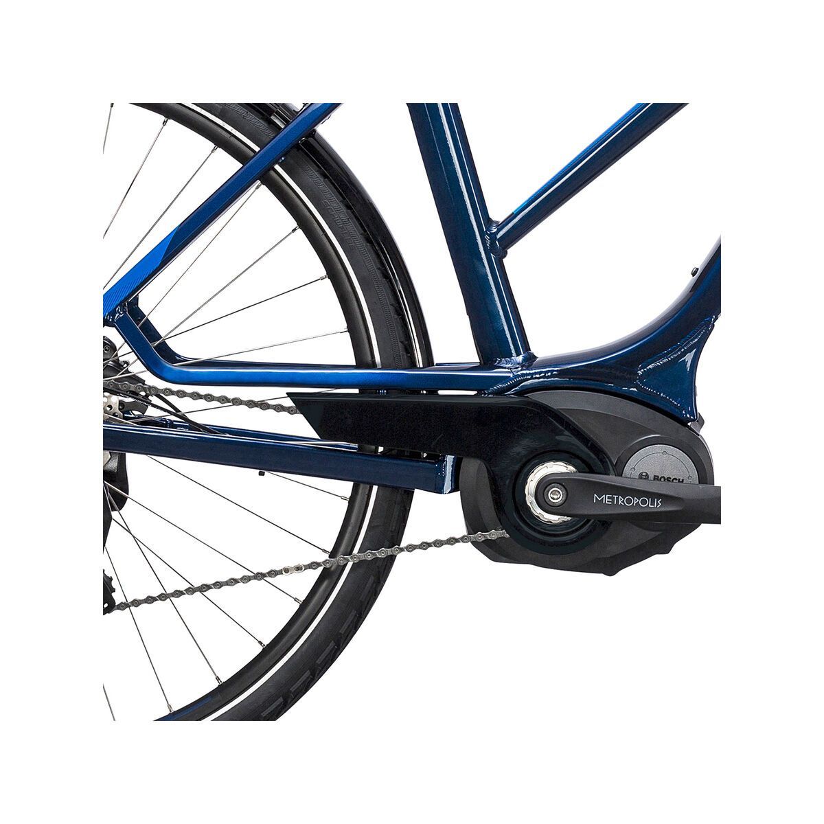 Cube Touring Hybrid 400 Trapeze, blue´n´blue - Bild 3