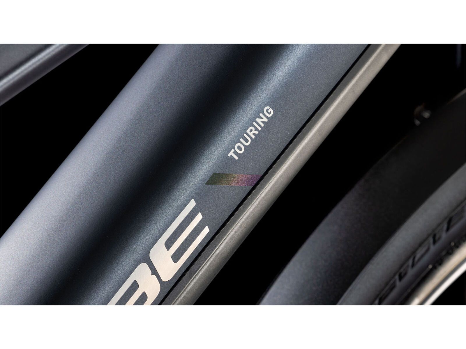 Cube Touring Hybrid Pro 625 Trapeze, metallicgrey´n´chrome - Bild 3