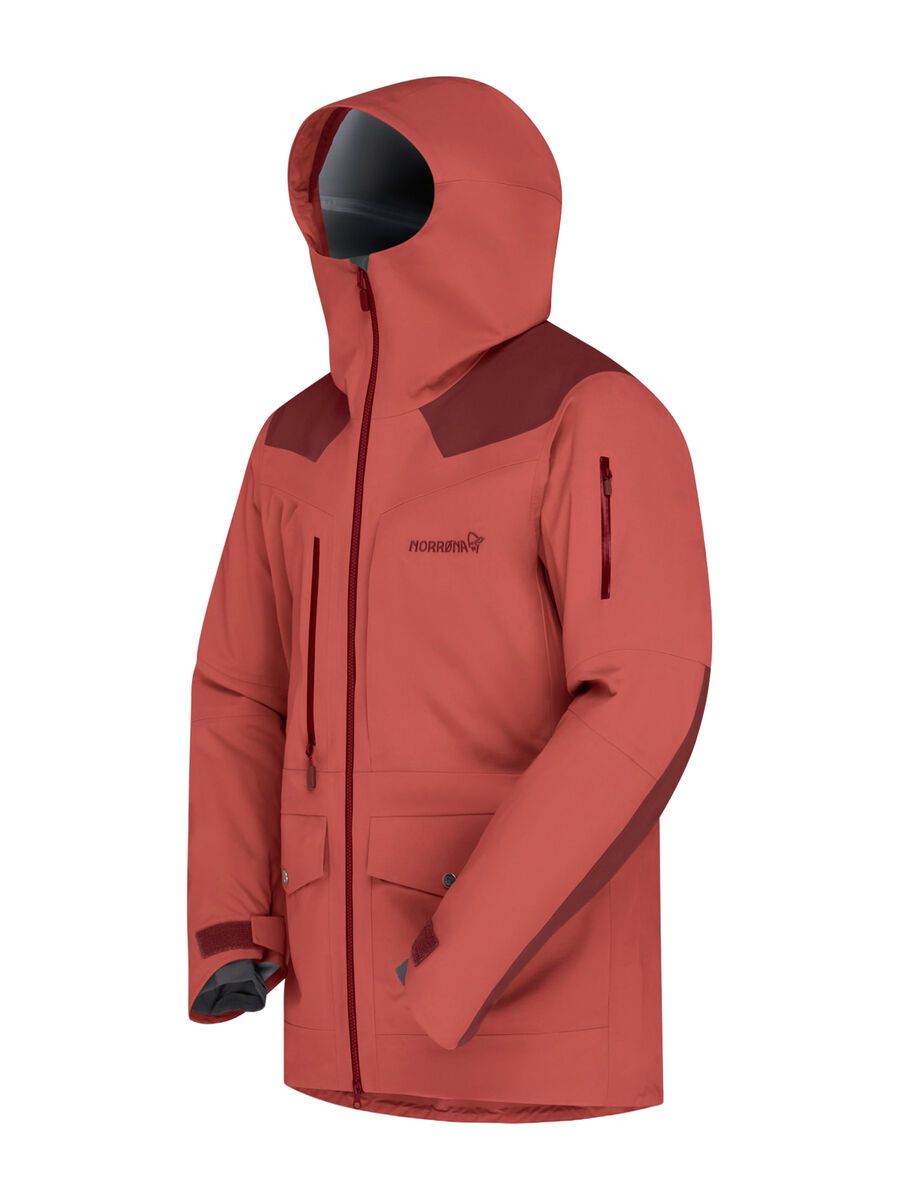 Norrona tamok dri3 Jacket M's, cowhide/port - Bild 2