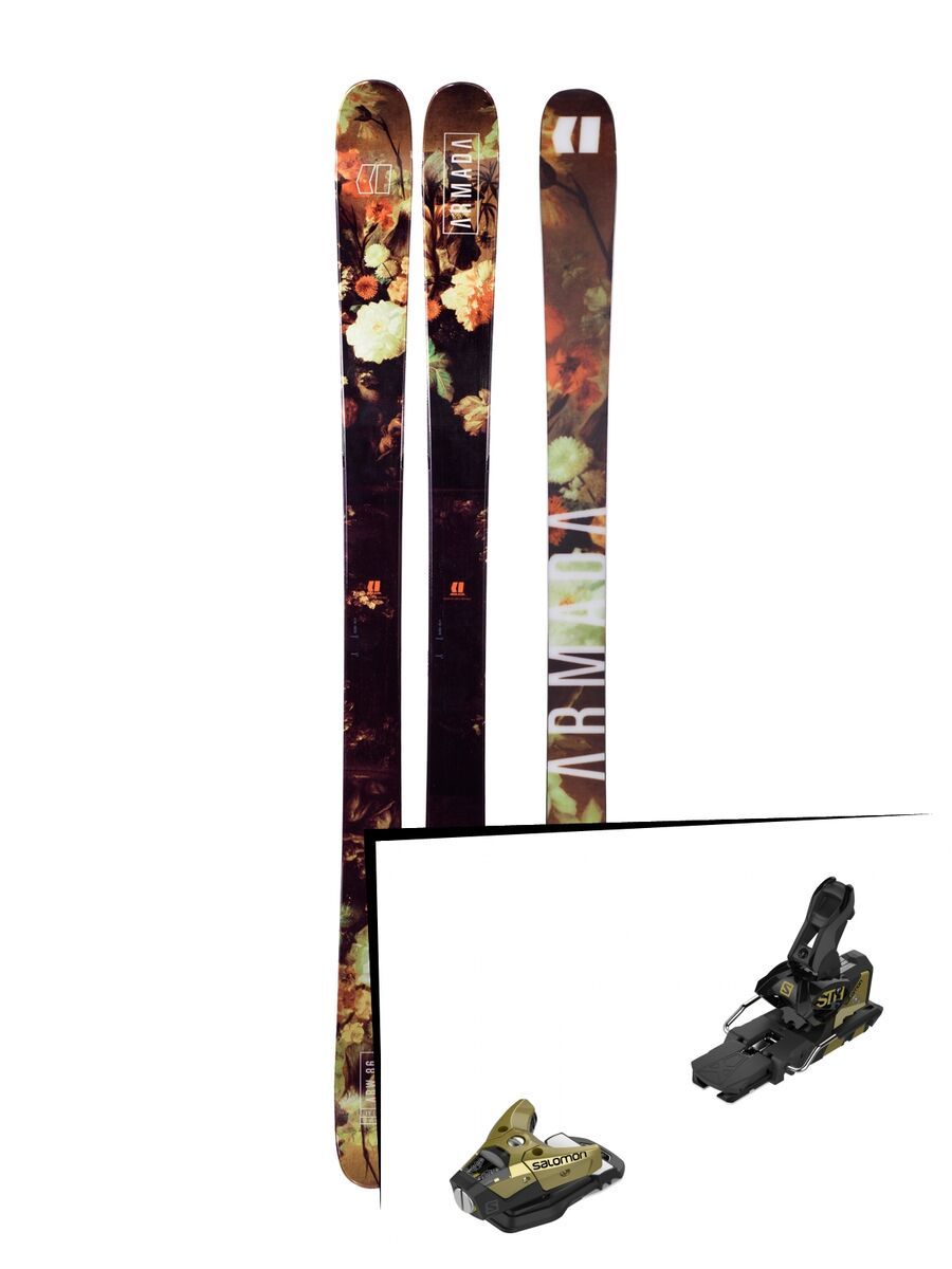 Set: Armada Arw 86 2018 + Salomon STH2 WTR 16 gold/black - Bild 1