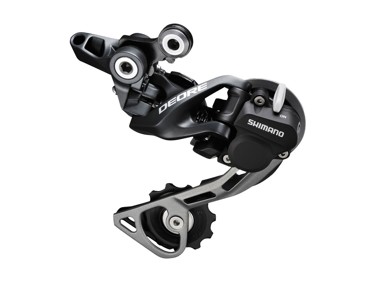 Shimano Deore RD-M615 Shadow+ 10-fach mittellang, schwarz - Bild 1