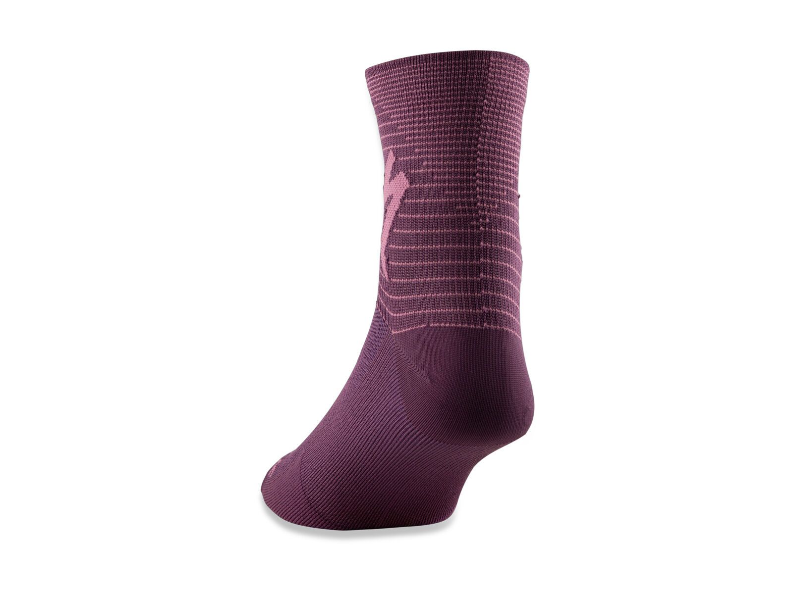 Specialized Soft Air Road Mid Sock, cast berry/dusty lilac arrow - Bild 3