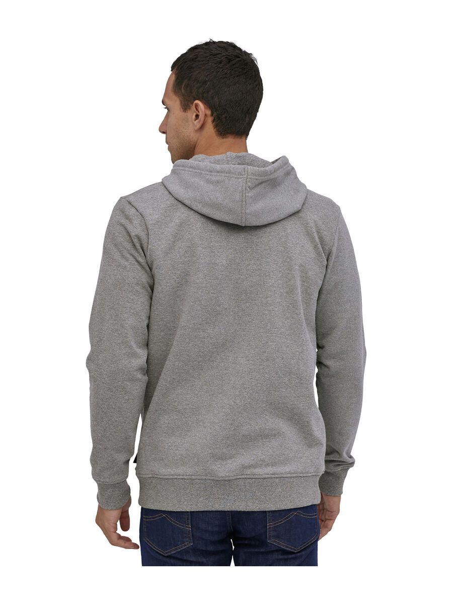 Patagonia Men's P-6 Logo Uprisal Hoody, gravel heather - Bild 4