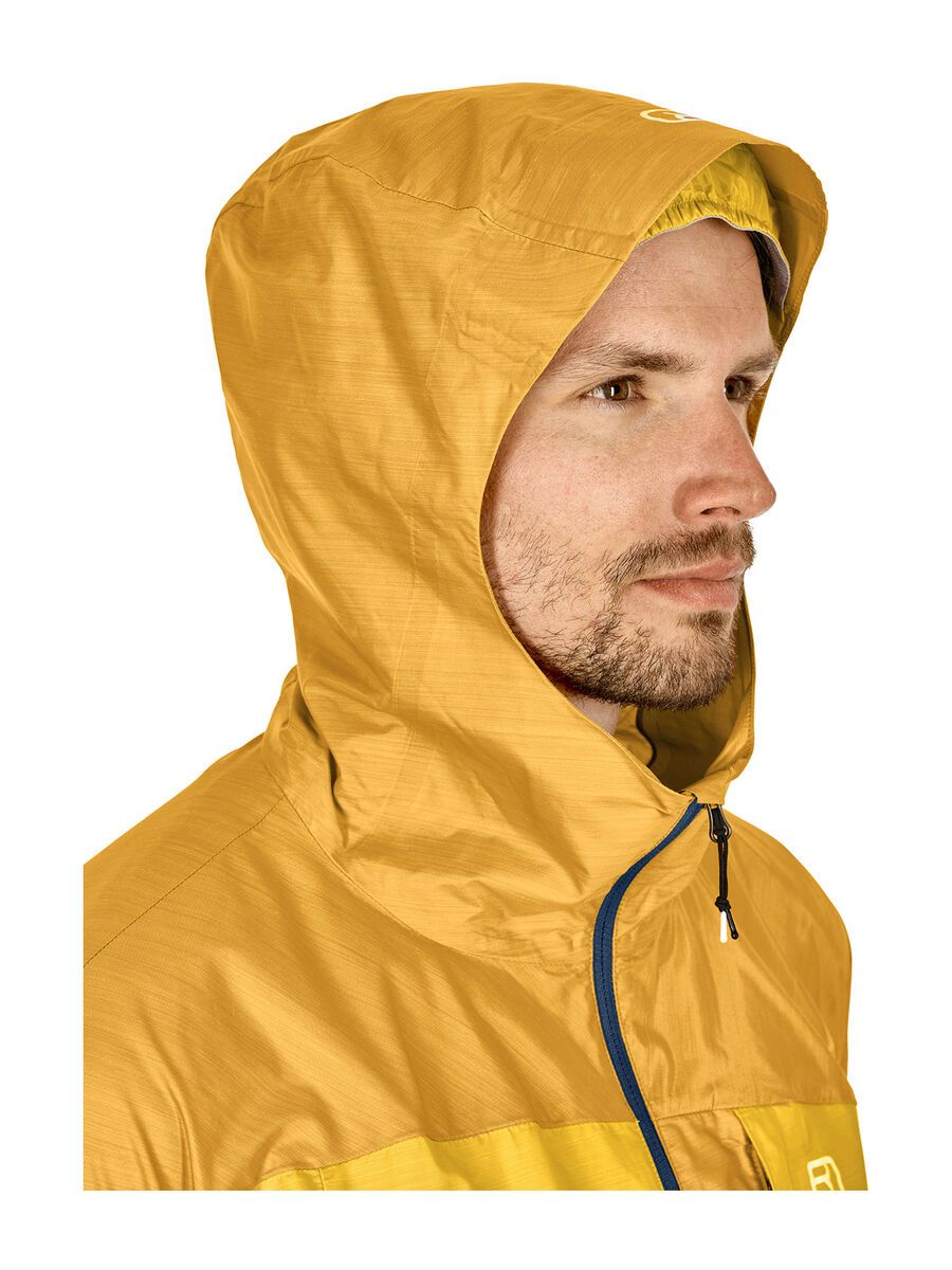 Ortovox Merino Windbreaker M, yellowstone - Bild 3