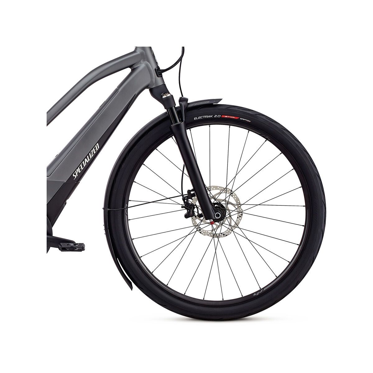 Specialized Women's Turbo Vado 6.0, satin charcoal/black/chrome - Bild 4