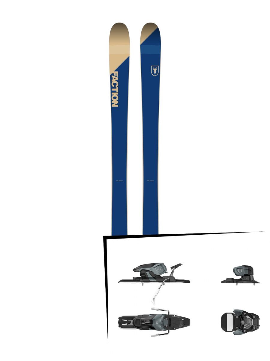 Set: Faction Candide 1.0 2019 + Salomon Warden 11 dark grey/black - Bild 1