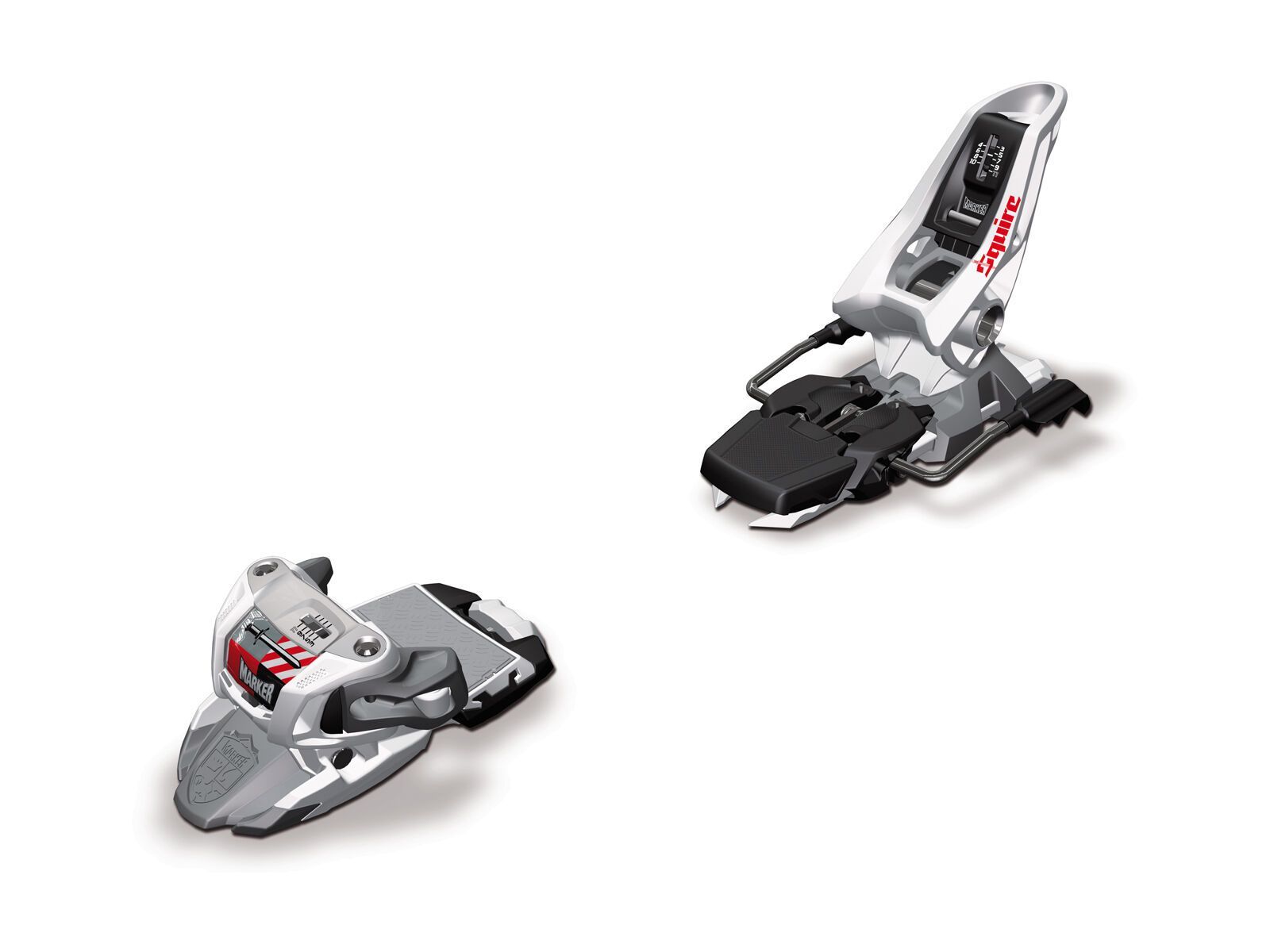 K2 SKI Set: Shreditor 92 2015 + Marker Squire 11 - Bild 3