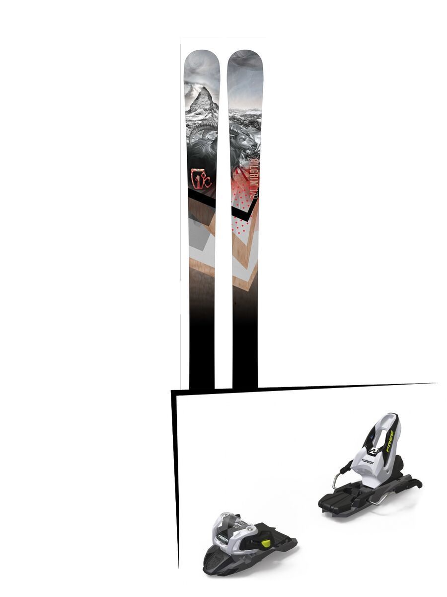 Set: Icelantic Pilgrim 2016 + Marker Free Ten (2319322) - Bild 1