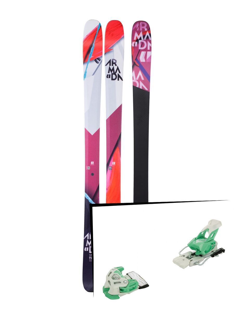 Set: Armada Trace 98 2018 + Tyrolia Attack 12 solid white mint - Bild 1