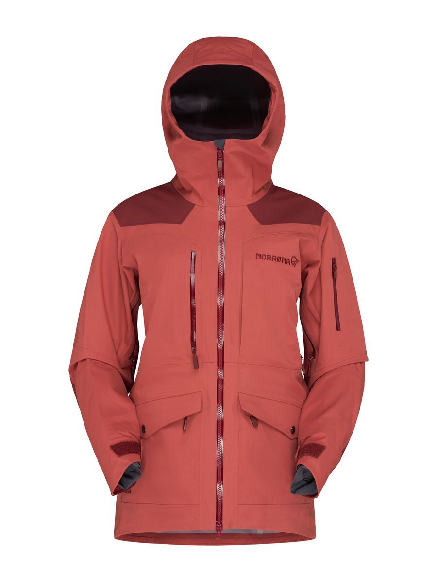 Norrona tamok dri3 Jacket W's, cowhide/port - Bild 1