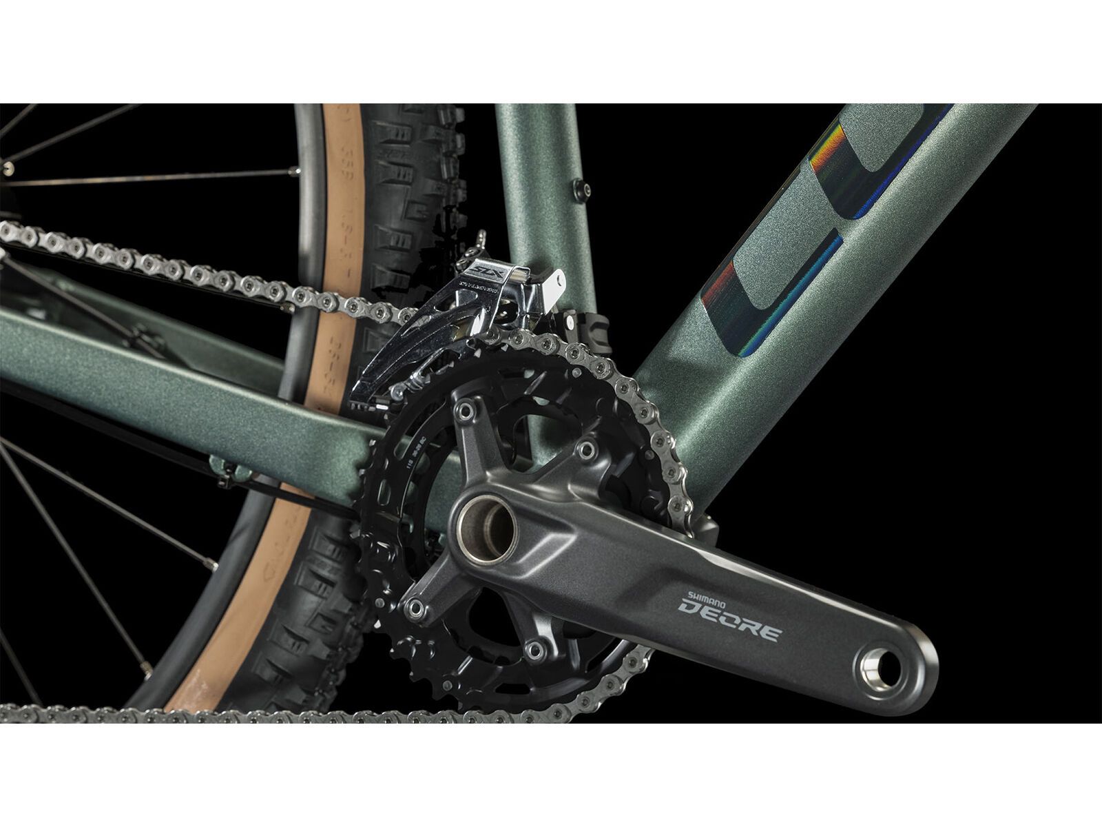 Cube Access WS Race 27.5, sparkgreen´n´olive - Bild 8