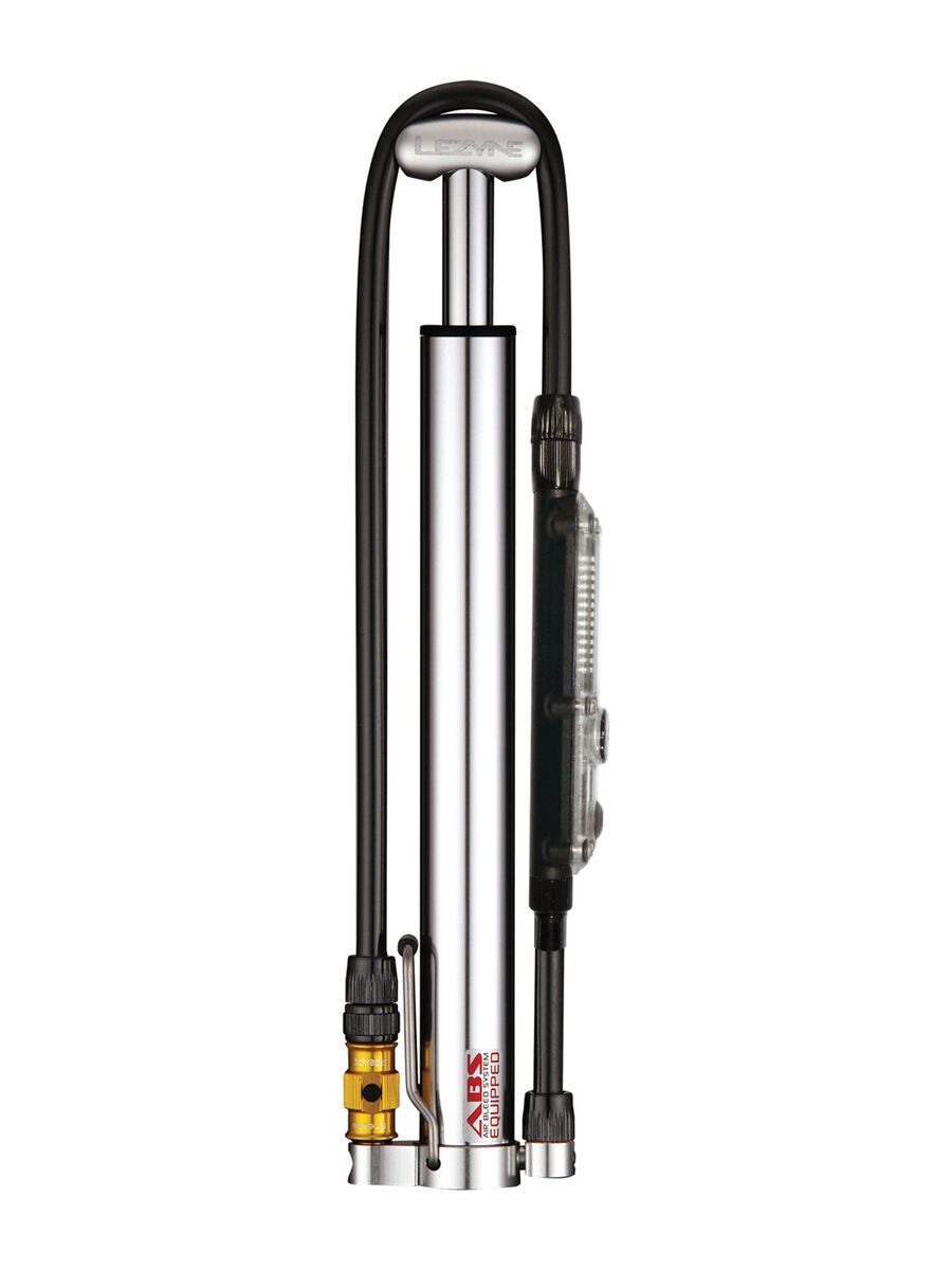 Lezyne Micro Floor Drive Digital HPG, silver - Bild 1