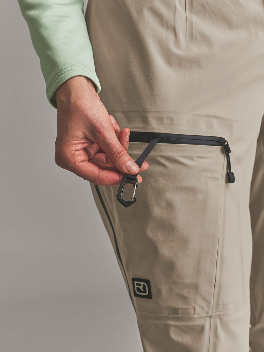 Ortovox Ortler Gore-Tex Pants W, dark linen - Bild 8