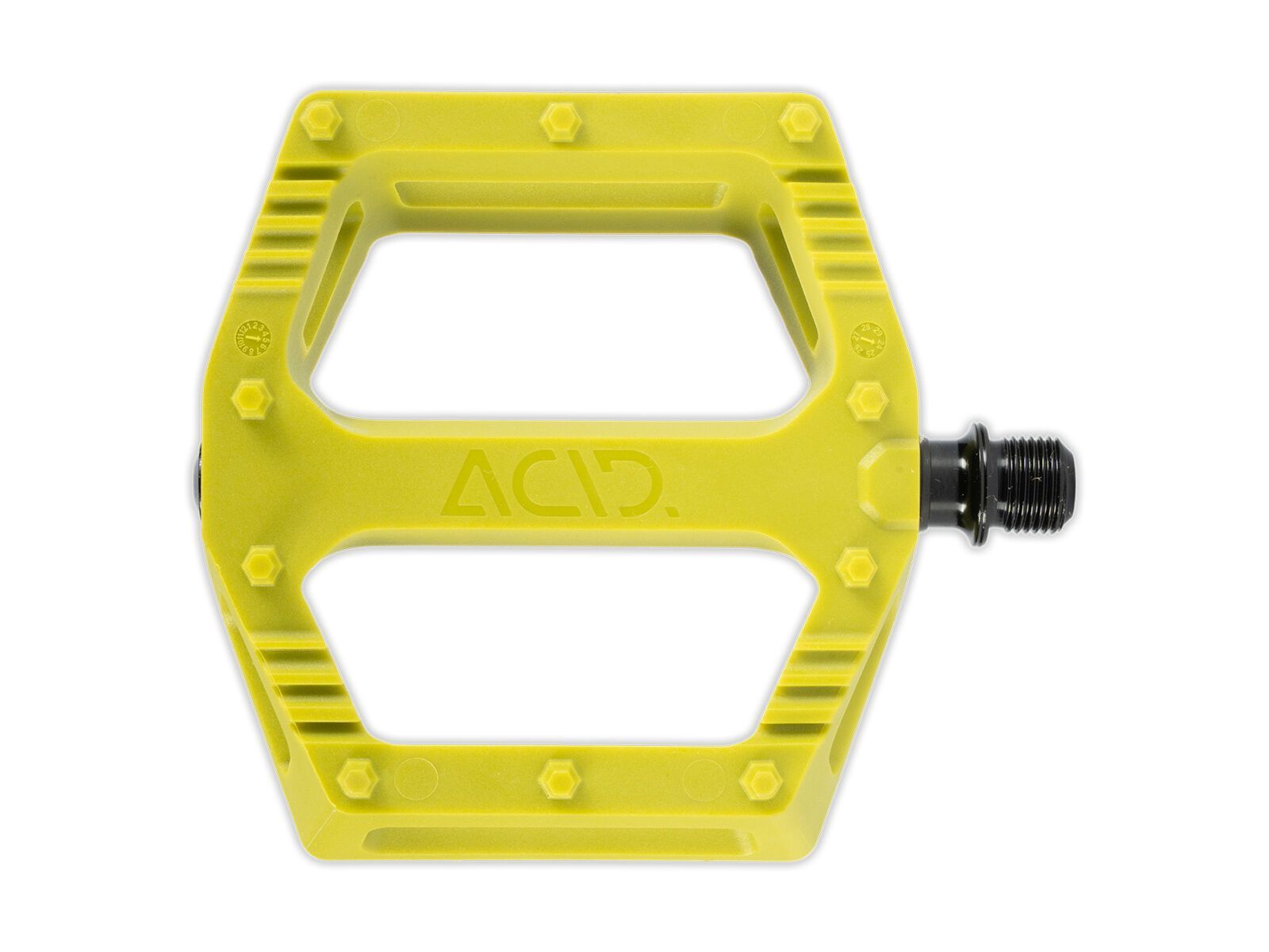 Cube Acid Pedale Flat C6-ZP, lime - Bild 1