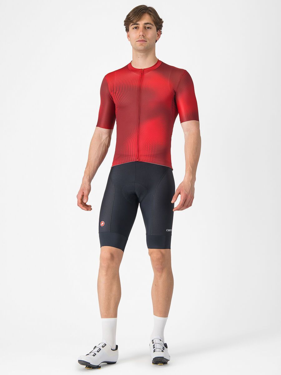 Castelli Vortice Jersey, red/rich red - Bild 6
