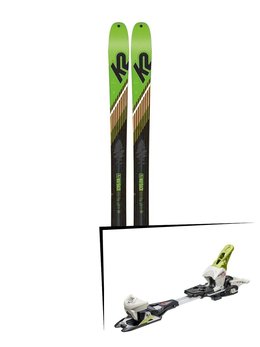Set: K2 SKI Wayback 88 2019 + Fritschi Diamir Eagle 12 lemongrass - Bild 1