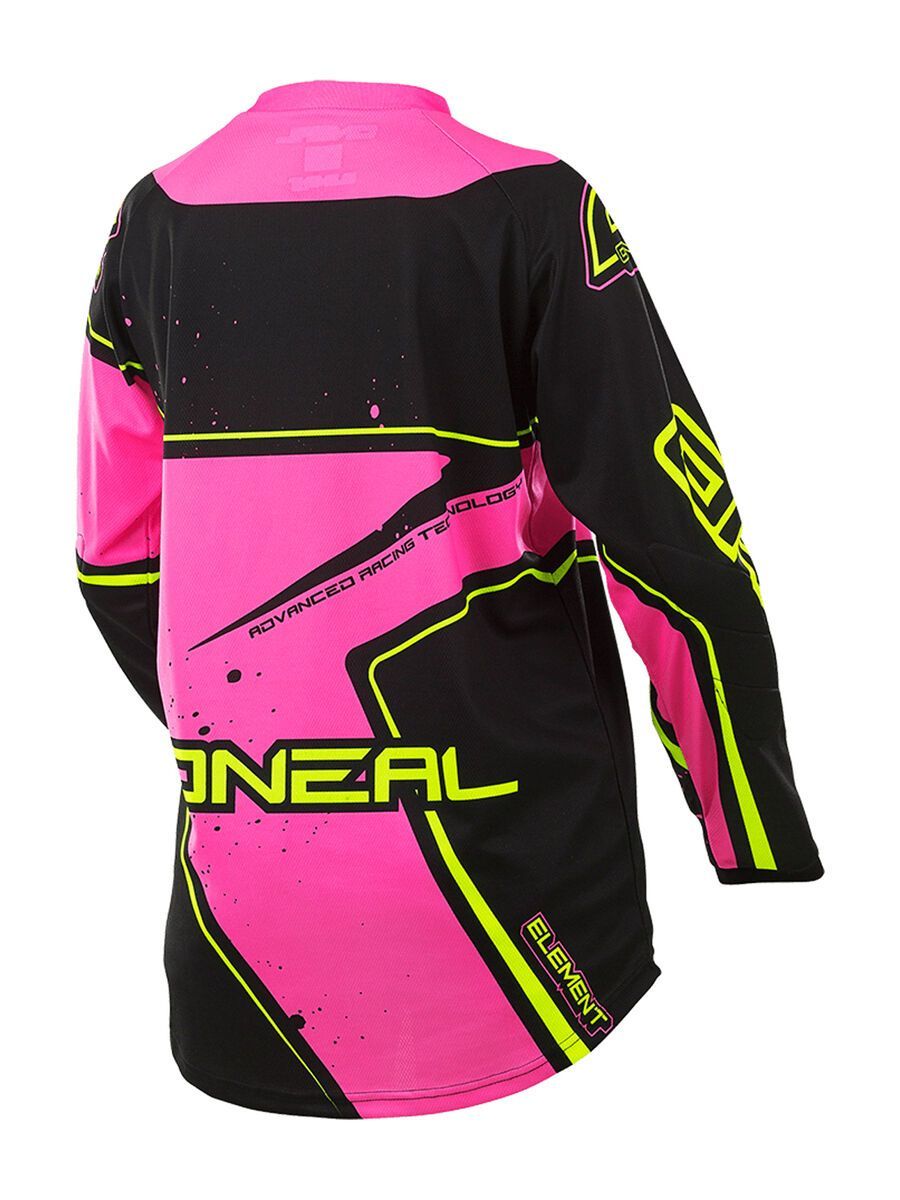 ONeal Element Jersey Racewear Women, black/pink/yellow - Bild 2