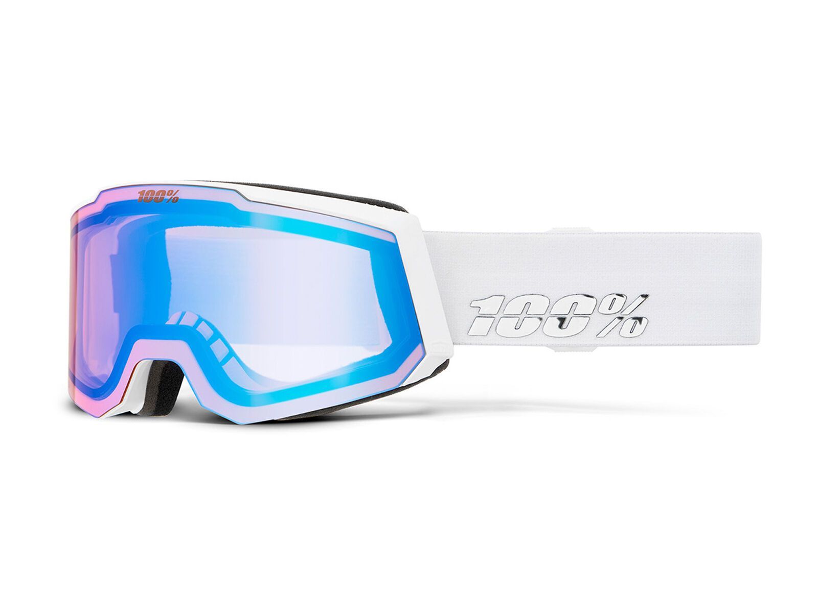100% Snowcraft S - HiPER Smoke w/Lavender ML Mir, white/lavender - Bild 2