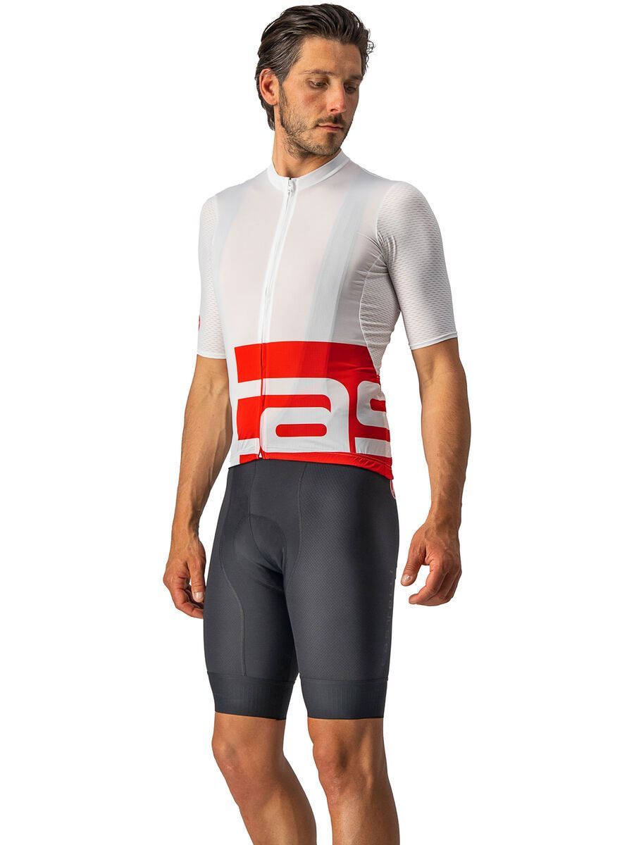Castelli Downtown Jersey, white/red - Bild 8