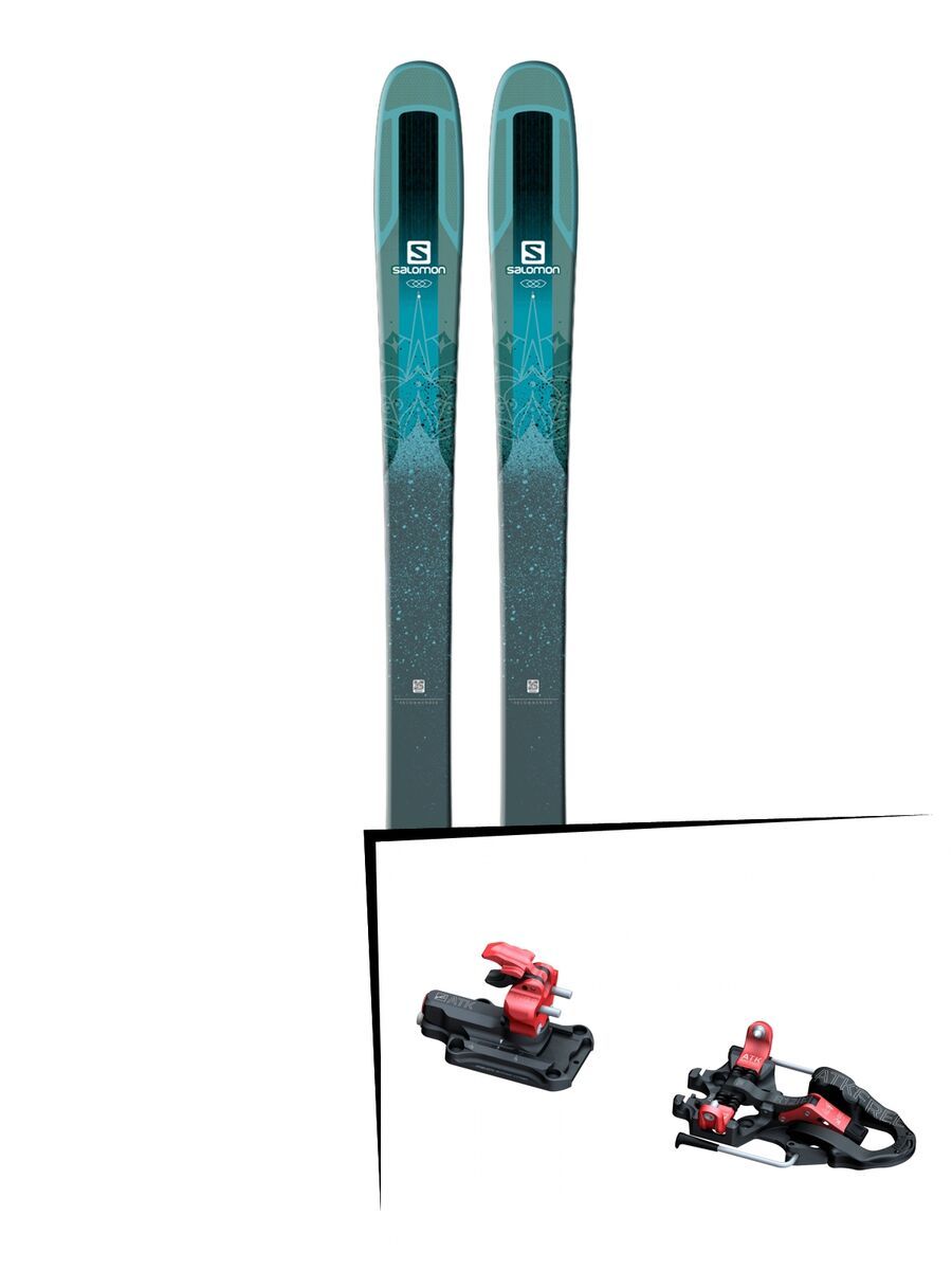 Set: Salomon QST Lumen 99 2018 + ATK Raider 12 2.0 - Bild 1