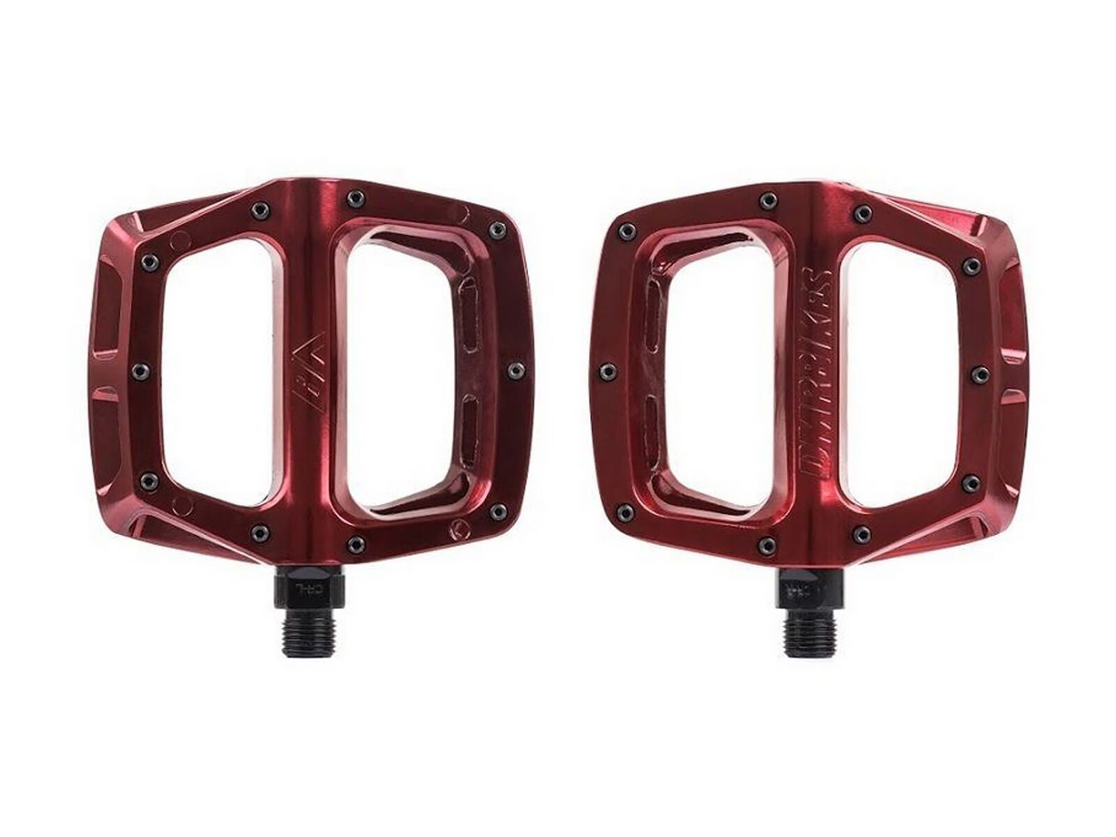 DMR V8 Flat Pedal, electric red - Bild 2