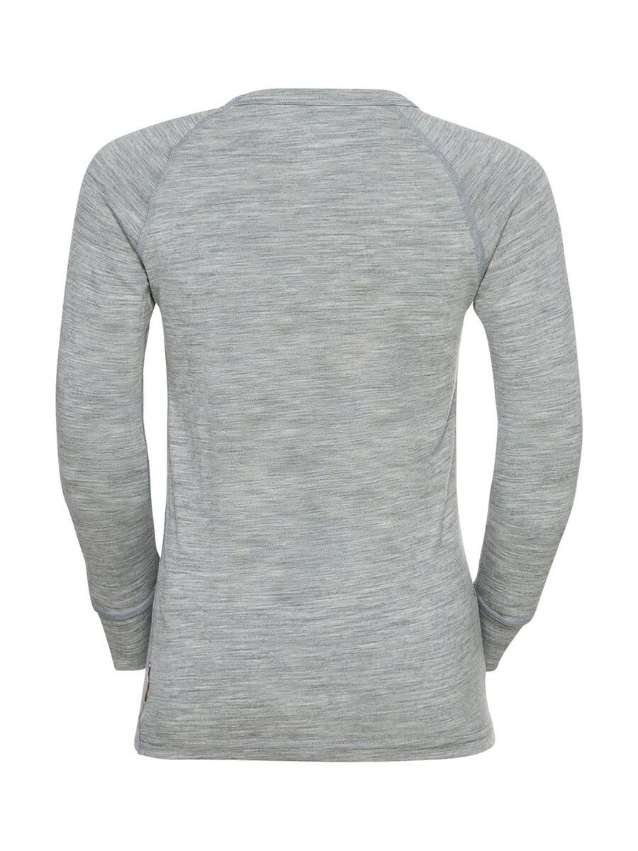 Odlo Merino 200 Kids Set Long, grey melange - Bild 4