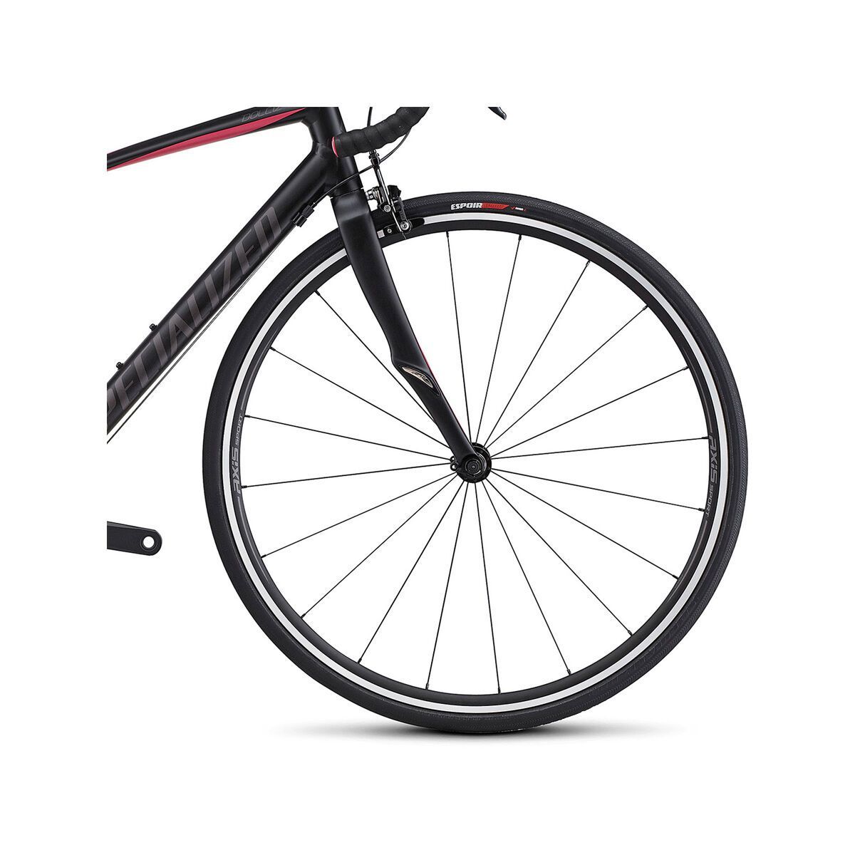 Specialized Dolce Sport, satin tarmac black/rainbow flake pink/warm charcoal - Bild 2