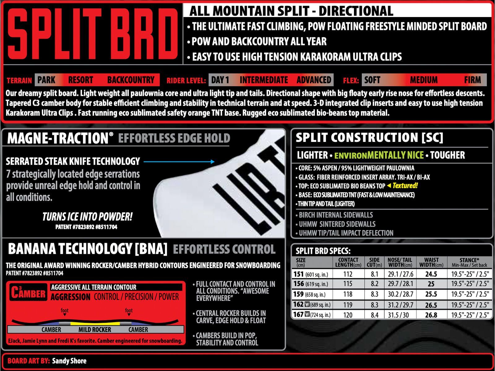 Lib Tech Split Brd Wide - Bild 2