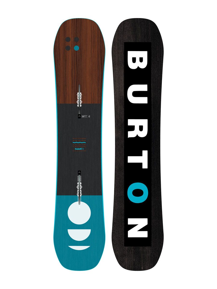 Set: Burton Custom Smalls 2019 + Burton Mission Smalls black - Bild 2