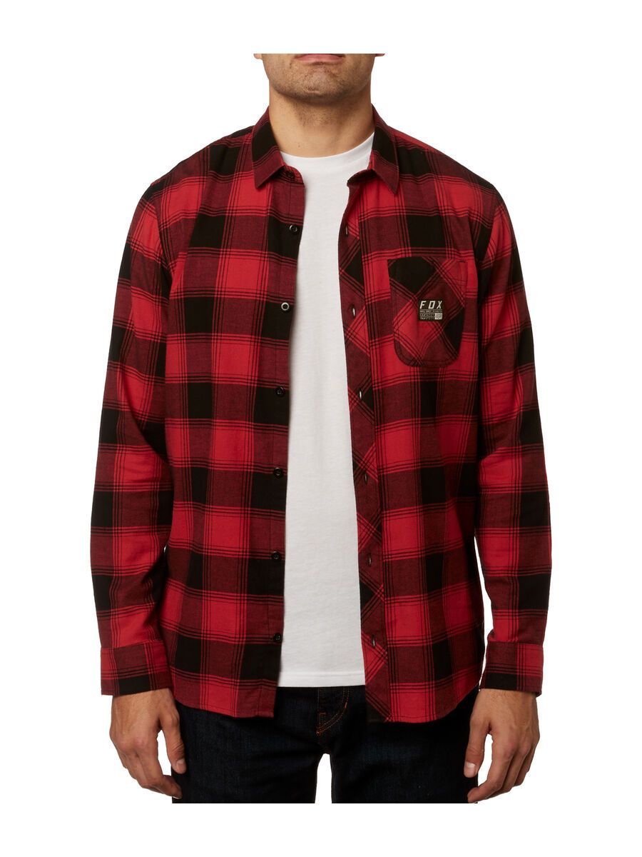 Fox Longview LTWT Flannel, rio red - Bild 7