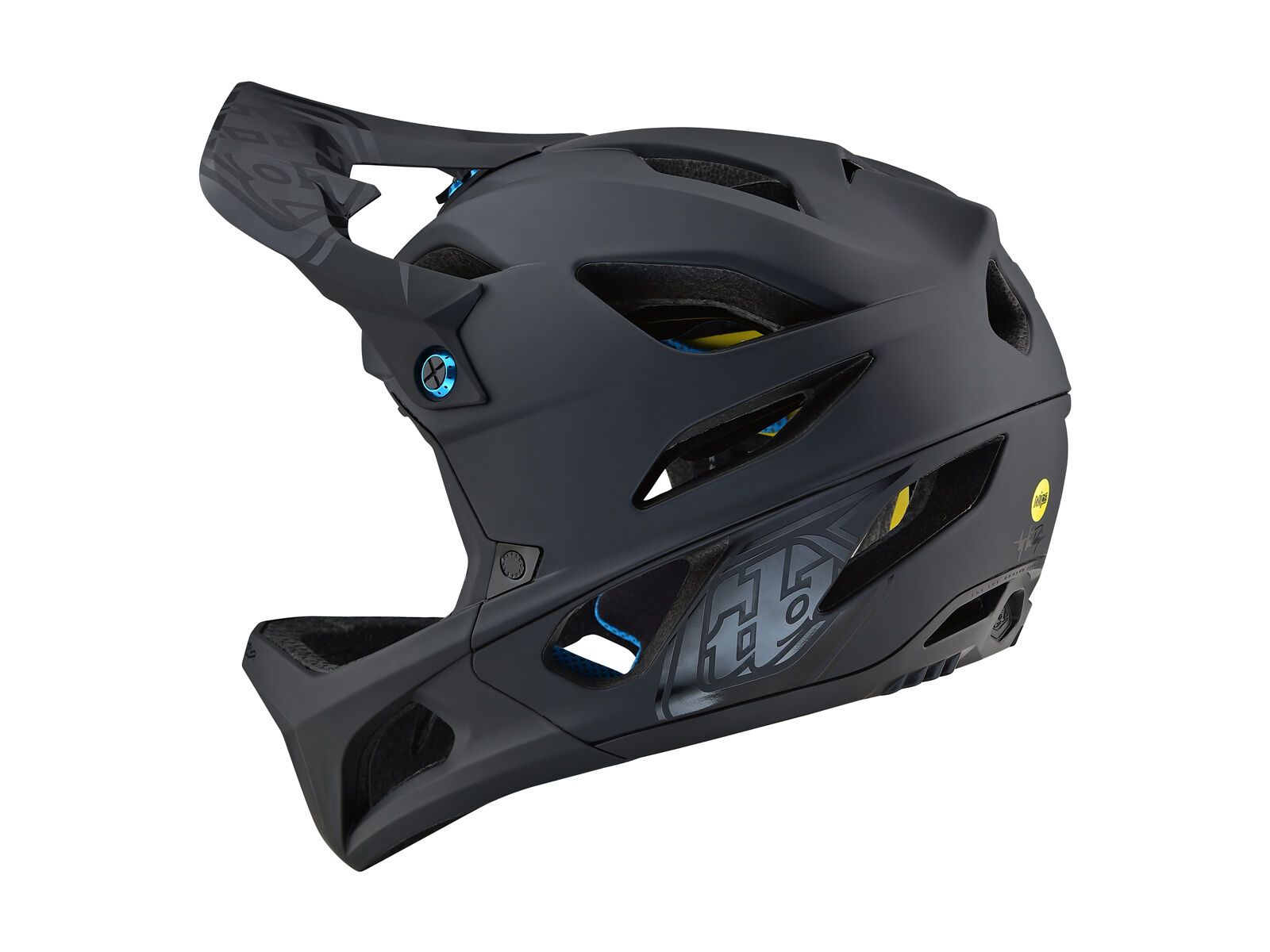 TroyLee Designs Stage Stealth Helmet MIPS, black - Bild 2