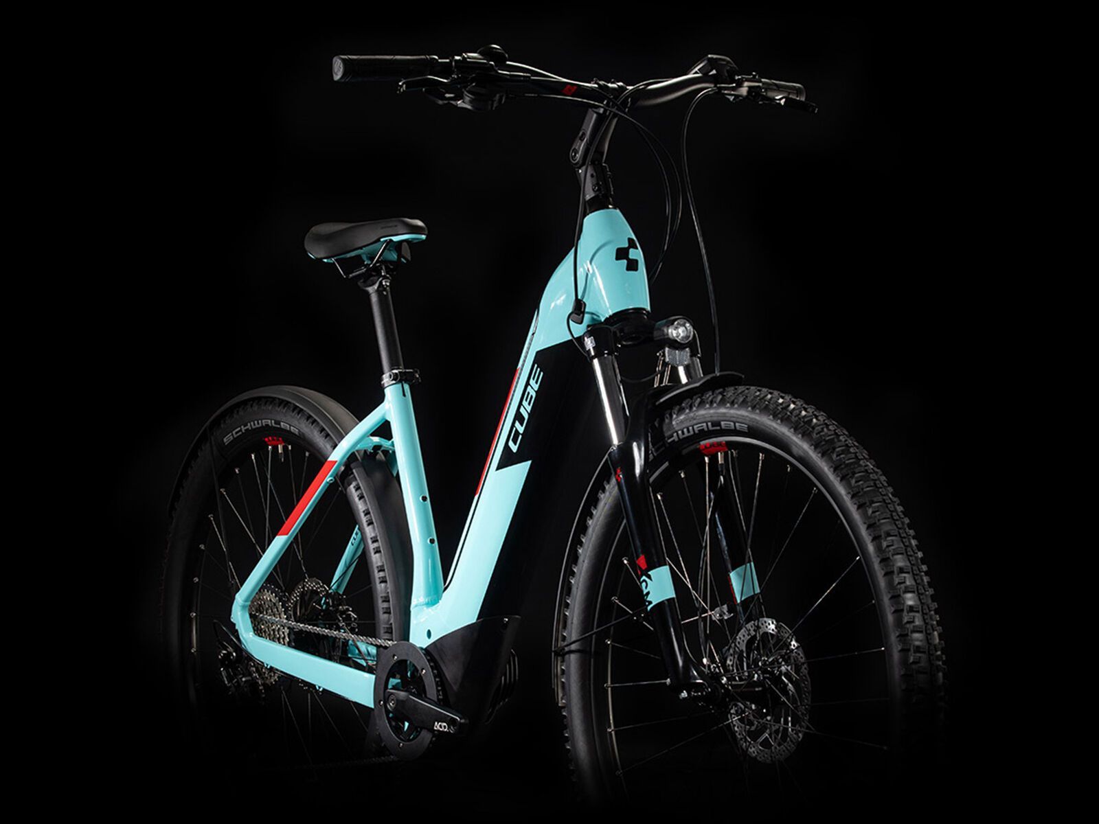 Cube Nuride Hybrid Pro Allroad 625, glacierblue´n´red - Bild 2