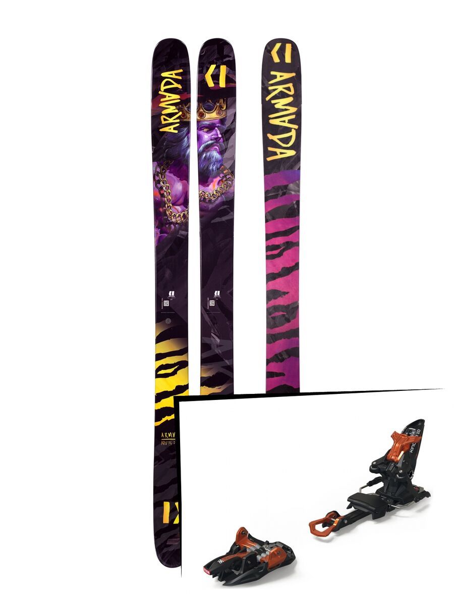 Set: Armada Arv 116 JJ 2019 + Marker Kingpin 10 black/copper - Bild 1