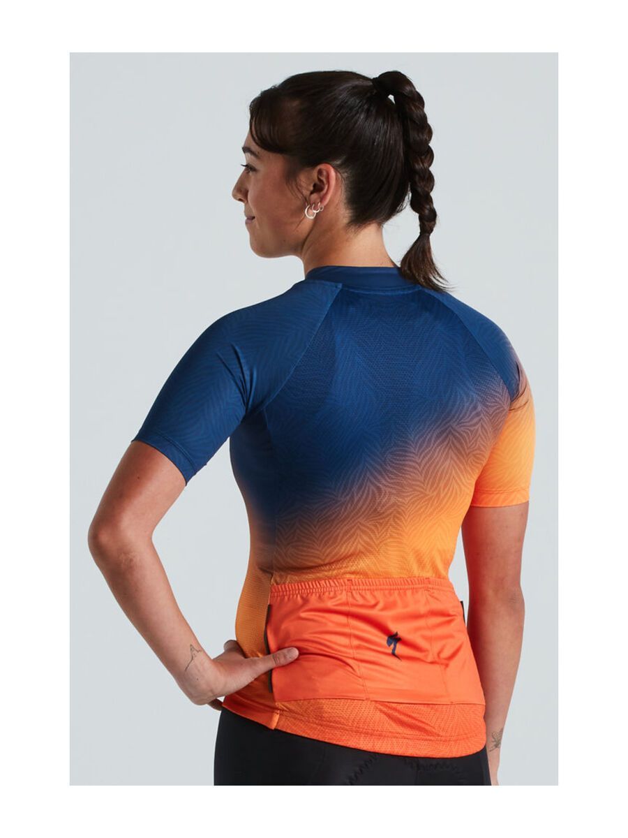 Specialized Women's SL Shortsleeve Jersey, orange/dark blue - Bild 4