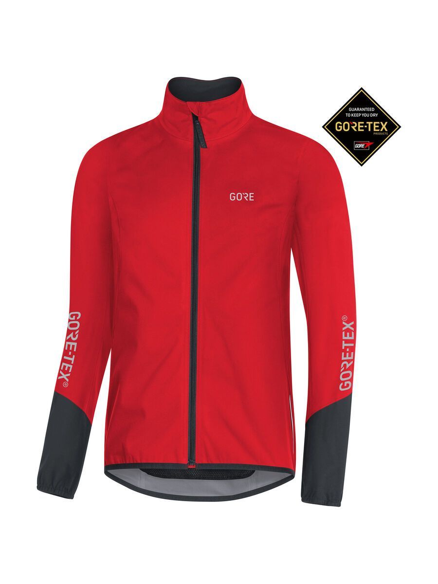 GOREWEAR C5 Gore-Tex Active Jacke, red/black - Bild 2