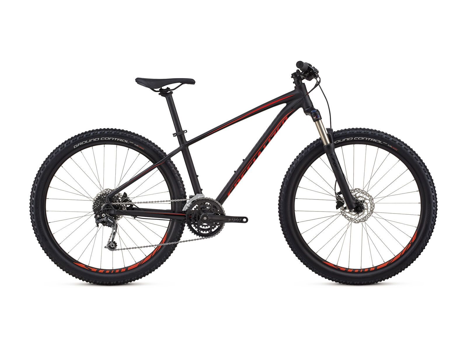 Specialized Pitch Expert 650B, satin gloss carbon/black/rocket red - Bild 1