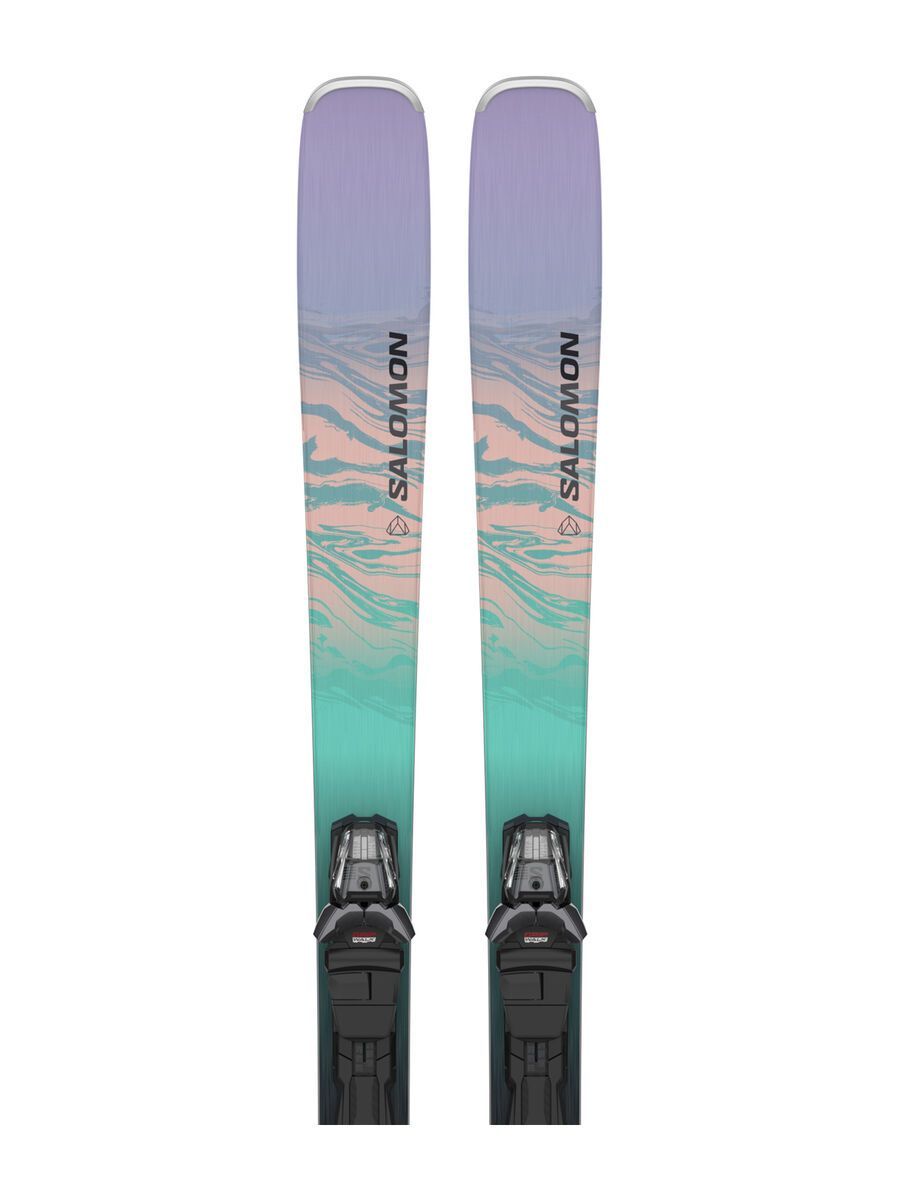 Salomon Stance W 84 + M10 GW L90, black/aruba blue/purple - Bild 3