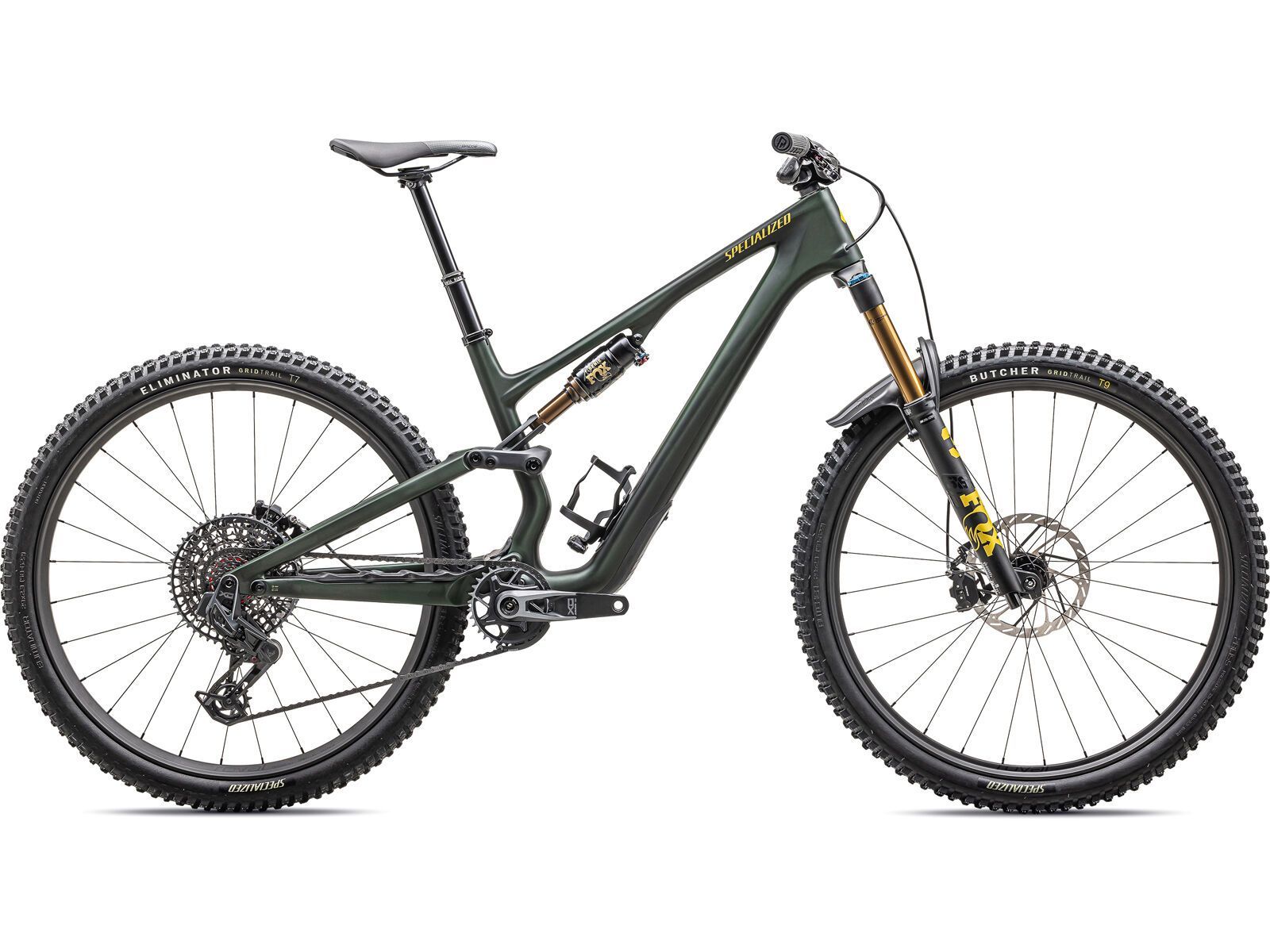 Specialized Stumpjumper 15 Pro - 29/29, satin green tint/gunmetal/satin metallic sulphur - Bild 1