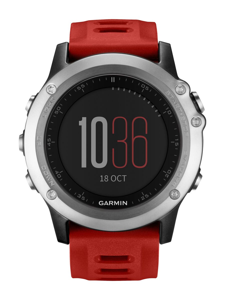 *** 2. Wahl *** Garmin fenix 3 (Performer Bundle mit Brustgurt), silber - Sportuhr | - Bild 2