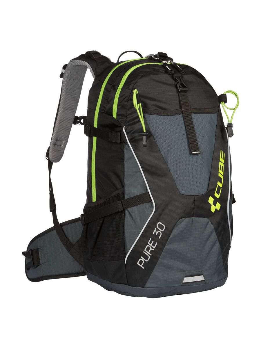 Cube Rucksack Pure 30, black´n´green - Bild 1
