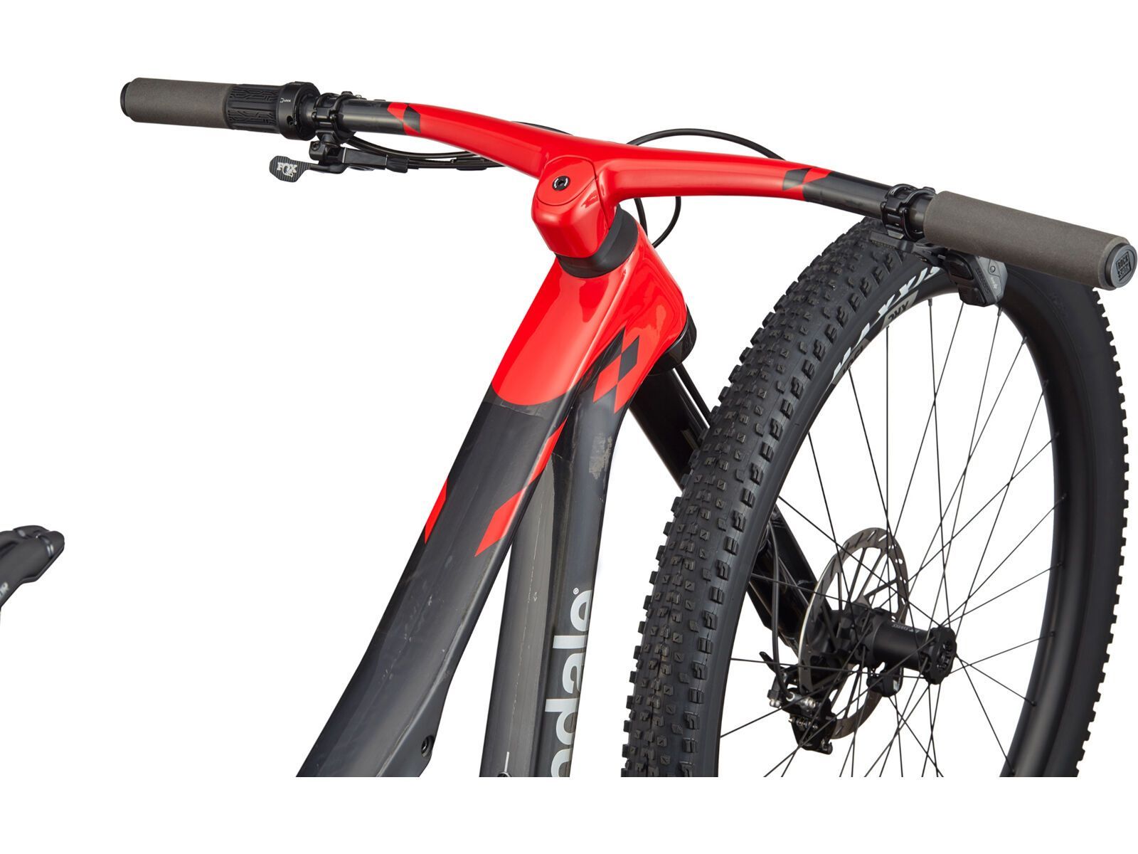 Cannondale Scalpel 1 Lefty, rally red, raw carbon - Bild 3